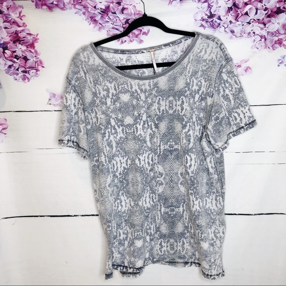 Free People | Combo Snake Tee - Picture 2 of 6